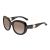 Kính Mát Salvatore Ferragamo Gradient Smoke Oval Sunglasses SF727S 001 53 Màu Đen
