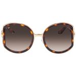 Kính Mát Salvatore Ferragamo Women Fashion Tortoise Sunglasses 52mm SF719S-238 Phối Màu