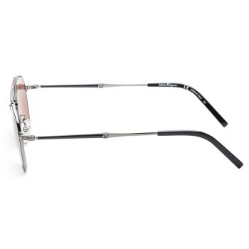 Kính Mát Salvatore Ferragamo Men Fashion 51mm Dark Gunmetal Havana Sunglasses SF224S-021 Màu Nâu Xám