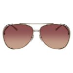 Kính Mát Salvatore Ferragamo Aviator Ladies Sunglasses SF205S 743 Phối Màu