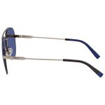 Kính Mát Salvatore Ferragamo Blue Aviator Men Sunglasses SF204S 001 59 Màu Xanh
