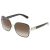 Kính Mát Salvatore Ferragamo Gray Gradient Rectangular Ladies Sunglasses SF150S 16733 59 Màu Nâu Vàng