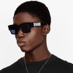 Kính Mát Dior CD SU 10B0 Black Square Sunglasses Màu Xanh Đen