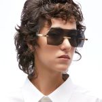 Kính Mát Kuboraum Sunglasses P90 GD Màu Đen Xám