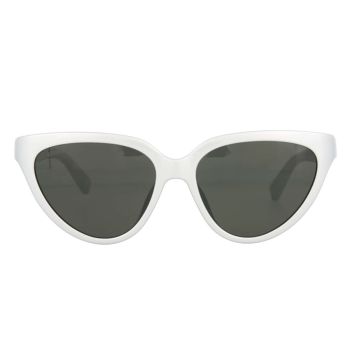 Kính Mát Balenciaga Cat Eye Sunglasses BB0149S 003 Màu Xám Trắng