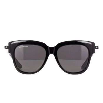Kính Mát Balenciaga Sunglasses BB0160S 001 Màu Đen Xám