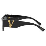 Kính Mát Versace VE4383F GB1 Black Grey Lens Sunglasses Màu Đen Xám