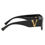 Kính Mát Versace VE4383F GB1 Black Grey Lens Sunglasses Màu Đen Xám