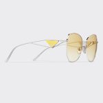 Kính Mát Prada Symbole Sunglasses SPR57Y_E1BC_FE01R_C_057 Màu Vàng
