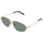 Kính Mát Tom Ford Bradford Green Aviator Sunglasses FT0771 28N 61 Màu Xanh Green