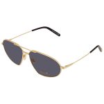 Kính Mát Tom Ford Grey Aviator Sunglasses FT0771 30A 61 Màu Xám