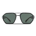 Kính Mát Versace Sunglasses VE 2228 1001/71 58-18 Màu Đen Bạc