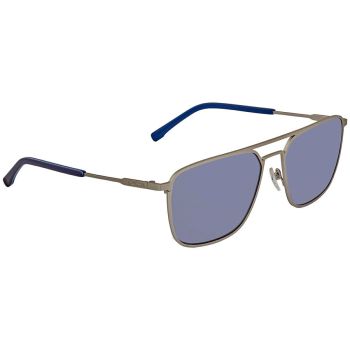 Kính Mát Lacoste Blue Square Unisex Sunglasses L194S 045 57 Màu Xanh Blue