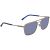 Kính Mát Lacoste Blue Square Unisex Sunglasses L194S 045 57 Màu Xanh Blue