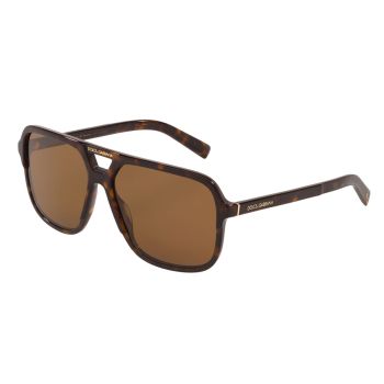 Kính Mát Dolce & Gabbana D&G DG 4354 - 502/83 Màu Nâu