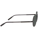 Kính Mát Montblanc Green Aviator Men's Sunglasses MB0027S-00258 Màu Đen Xám