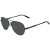 Kính Mát Montblanc Green Aviator Men's Sunglasses MB0027S-00258 Màu Đen Xám