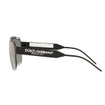 Kính Mát Dolce & Gabbana D&G DG2270-1106K1 Màu Đen Bạc