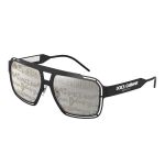 Kính Mát Dolce & Gabbana D&G DG2270-1106K1 Màu Đen Bạc