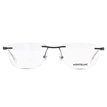 Kính Mắt Cận Montblanc MB0169O 001 55-18 Màu Đen