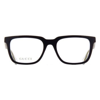 Kính Mắt Cận Gucci Crystal Transparent Black GG0560O 005 Màu Đen