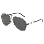 Kính Mát Dolce & Gabbana D&G Sunglasses DG2176-01/87 Màu Xám