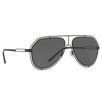 Kính Mát Dolce & Gabbana D&G Sunglasses DG2176-01/87 Màu Xám