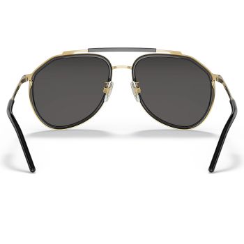 Kính Mát Dolce & Gabbana D&G Wide Fit - Adjustable Nosepads DG2277 Màu Đen Vàng