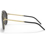 Kính Mát Dolce & Gabbana D&G Wide Fit - Adjustable Nosepads DG2277 Màu Đen Vàng