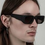 Kính Mát Kuboraum U8 Unisex Mask BM Sunglasses Màu Đen