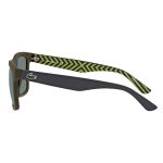 Kính Mát Lacoste Grey Square Men's Sunglasses L750S 318 54 Màu Xanh Xám