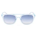 Kính Mát Guess Ladies Blue Square Sunglasses GU698190W54 Màu Xanh Blue