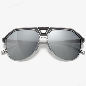 Kính Mát Dolce & Gabbana D&G Miami Sunglasses DG2257 Màu Xám Đen