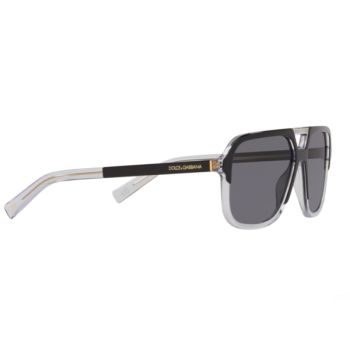Kính Mát Dolce & Gabbana D&G DG4354 (501/81) Màu Xám Đen