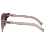 Kính Mát Fendi Pink Gradient Square Ladies Sunglasses FF 0381/S 035J 55