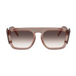 Kính Mát Fendi Pink Gradient Square Ladies Sunglasses FF 0381/S 035J 55