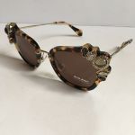 Kính Mát Miu Miu By Prada Sunglasses SMU03S Crystal-Embellished