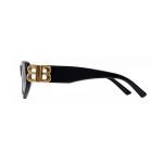 Kính Mát Balenciaga Dinasty D-Frame Sunglasses Black