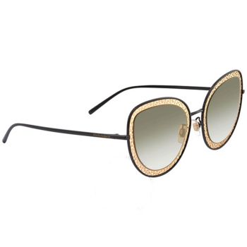 Kính Mát Dolce & Gabbana D&G Ladies Black Cat Eye Sunglasses DG222613116E54