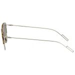 Kính Mát Dior Gray Silver Square Men's Sunglasses Diortensity 0KRZ 48 Màu Xám