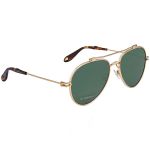 Kính Mát Givenchy Nude Green Grey Aviator Unisex Sunglasses