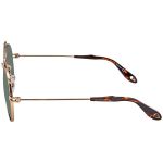 Kính Mát Givenchy Nude Green Grey Aviator Unisex Sunglasses