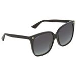 Kính Mát Gucci Grey Gradient Cat Eye Sunglasses GG0022S-001 57