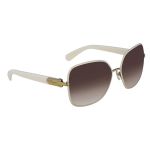 Kính Mát Salvatore Ferragamo Brown Square Sunglasses