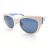Kính Mát Dior White Blue New Decale 1/S Cat Eye Baby Rubber Matte Sun