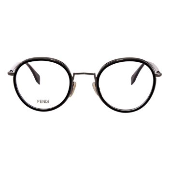 Kính Mắt Cận Fendi Demo Round Men's Eyeglasses FF M0065 807 50