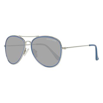 Kính Mát Skechers Aviator Unisex Sunglasses SE9005 10V 49 Màu Xám