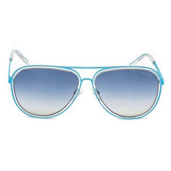 Kính Mát Guess Blue Aviator/Pilot Sunglasses GU698290W59 Màu Xanh Blue
