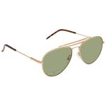 Kính Mát Tommy Hilfiger Men's Gold Tone Aviator/Pilot Sunglasses TH1709/S0AOZQT58 Màu Xanh Green