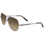 Kính Mát Montblanc Gold Aviator Men's Sunglasses MB0027S-00458 Màu Vàng Gold